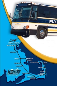 BUS TO CAPE COD - PETER PAN BUS LINES - PLYMOUTH AND BROCKTON BUS